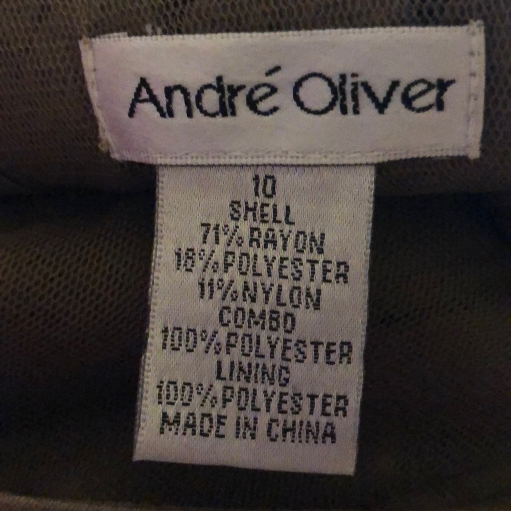 Andre Oliver Ruffle Special Occasion Dress - Picture 7 of 7